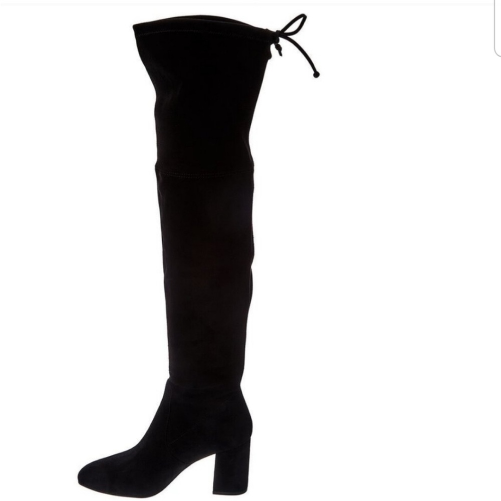 Stuart Weitzman Genna 60 Black Over-the-Knee Boots